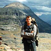 Erin Muths conducting 'research' in the Rocky Mountain National Park.