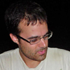 Evan Grant during a night survey.