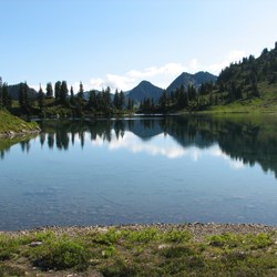 Lunch Lake, Olympic National Park Seven Lakes basin.<br />Photo by: National Park Service